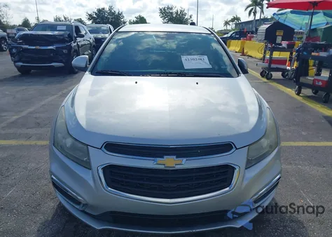 2015 Chevrolet Cruze 2Lt Auto из США, поврежденный, VIN 1G1PE5SB9F7147907